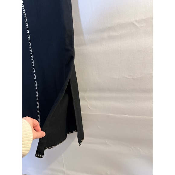 J Jill • NWT Pure Jill Kantha Hand Stitched Cotton Midi Dress Set Petite Large - Picture 10 of 11